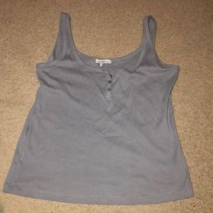 Gray tank top